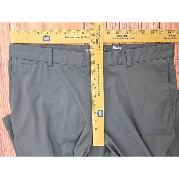 Nike Golf Dri-Fit Mens Gray Slim Fit Golf Pants 36x32 - Picture 7 of 8